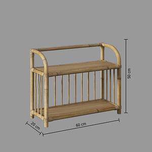 Bibliotecă pentru copii Atmosphere, Rattan, 50 cm