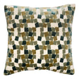 Декоративна възглавница atmosphera Mosai, Каре, Зелена, 53x53 cm
