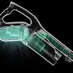 Aspirator vertical Deerma DX700 2 în 1, 75dB, Capacitate 0,8 l, Putere 600W, Alb