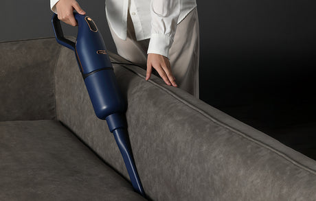 Aspirator Deerma DX1000W, 16.000 Pa, 600W, filtrare în 3 etape, cablu de 5 m, albastru