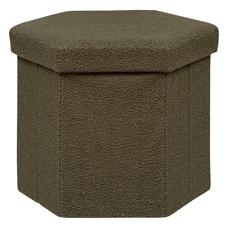 Pouf cu atmosfera de depozitare Jako, Boucle, Pliabil