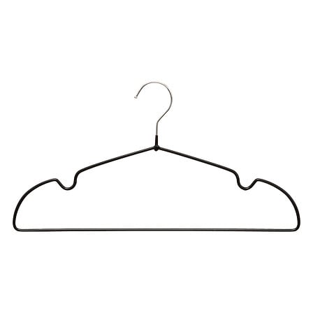 Комплект 20 закачалки 5five Hang'up, Черни, 40.5 cm