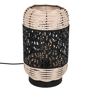 Lampa de masa atmosfera Caly, 30 cm, Rattan