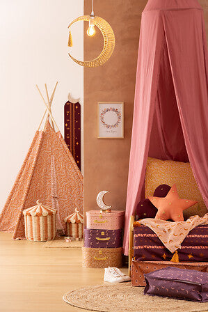 Lenjerie de pat pentru copii Atmosphera Nomad, 140x200 cm, bumbac