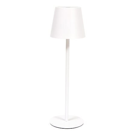 Градинска лампа atmosphera Cody, Метал, 37 cm, Бяла