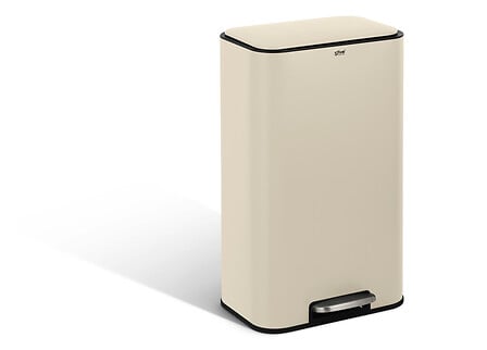 Кош за боклук с педал 5five Delta, Метал, 30L, Глина