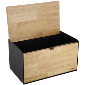 Cutie pentru pâine Klausberg, Metal, Bambus, 36x22x20 cm