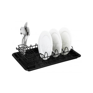 Uscător de vase KingHoff 1478, 38x24.5x9.5 cm, Negru