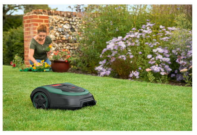 Mașină de tuns iarba robotizată Bosch Indego S 500, 18 V, 500 m2, Verde/Negru