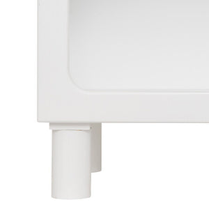 Noptieră pentru copii Atmosphera Tara, MDF, Alb