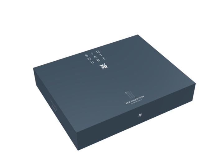 Set de tacâmuri WMF cu protecție împotriva flăcării, inox, 66 de piese, argintiu