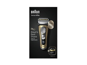 Aparat de ras Braun Series 9 Pro — 9419s, aparat de ras umed/up, auriu/negru