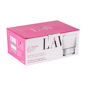 Set de pahare de whisky LAV Helen, 325 ml, 6 buc.