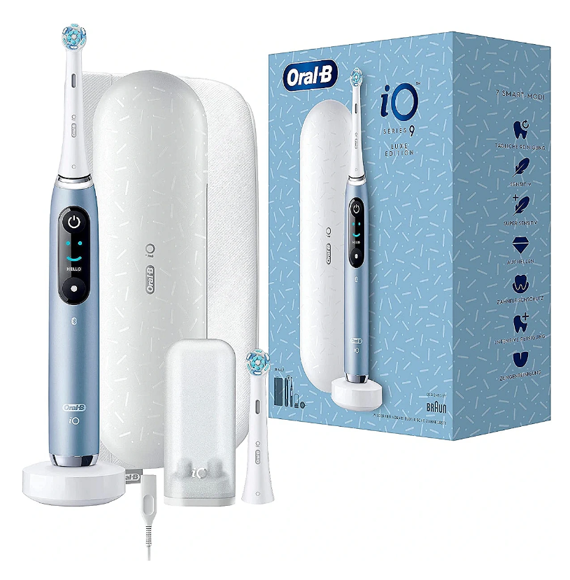Periuță de dinți electrică Oral-B iO Series 9 Luxe Edition JAS22 421900, Albastră