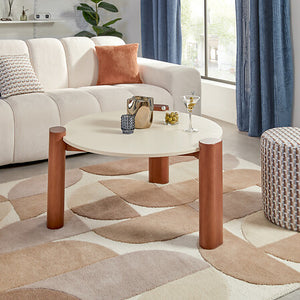 Masă de cafea Atmosphere Jilani, MDF, Ø85.5 cm