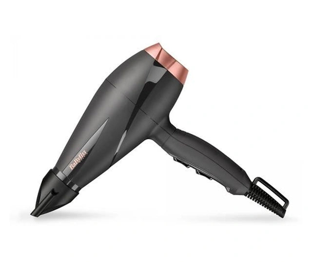 Uscător de păr BaByliss 6709DE Smooth Pro, 2100W, Difuzor, Concentrator, 2 viteze, 3 niveluri de temperatură