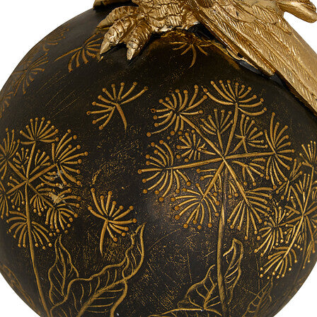 Figură decorativă Atmosphere Belli, rășină aurie, 19 cm