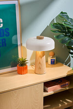 Lampă de noapte Atmosphere Pola, 36 cm, Hevea