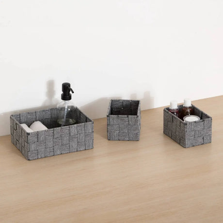 Set coșuri depozitare 5five Lise, 3 buc.