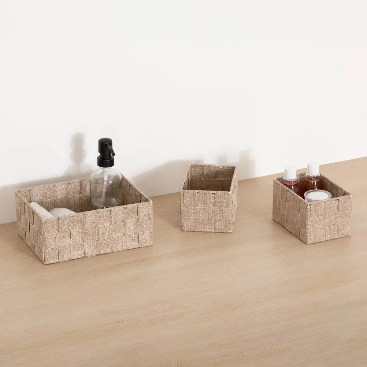 Set coșuri depozitare 5five Lise, 3 buc.