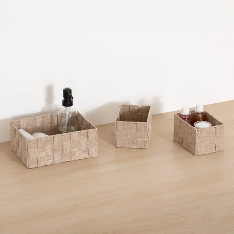 Set coșuri depozitare 5five Lise, 3 buc.