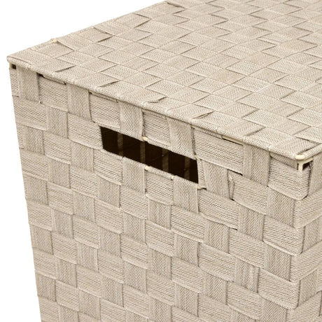 Coș de rufe 5five Lise, bej, 33x33x53 cm