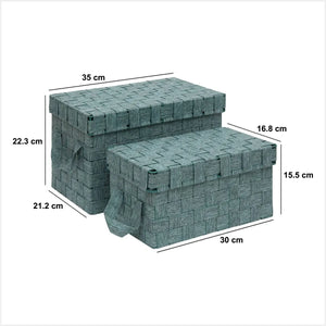 Set de cutii 5five Lise, dreptunghiulare, 2 buc.