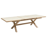 Masă de grădină extensibilă Hesperide Axiome, aluminiu, 10 locuri