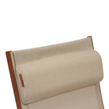 Scaun pliabil tip șezlong Hesperide Decima, aluminiu