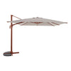 Umbrelă de grădină cu suport lateral Hesperide Melhia, înclinabilă, olefin, 3x3 m