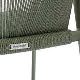 Scaun de grădină pentru masă Hesperide Riu, aluminiu