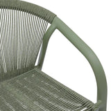 Scaun de grădină pentru masă Hesperide Riu, aluminiu