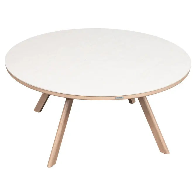 Masă rotundă de grădină Hesperide Nelora din aluminiu, 8 locuri