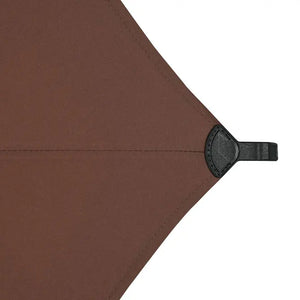 Прав накланящ се чадър Hesperide Soya, Махагон, 2.7 m