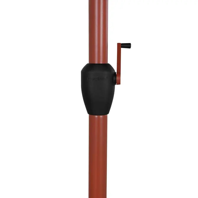 Прав накланящ се чадър Hesperide Loompa, Махагон, 3 m