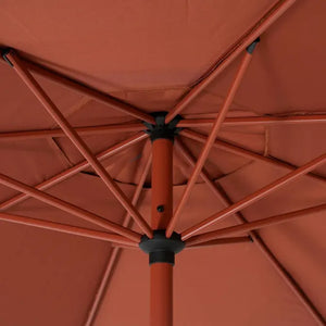 Прав накланящ се чадър Hesperide Loompa, Махагон, 3 m