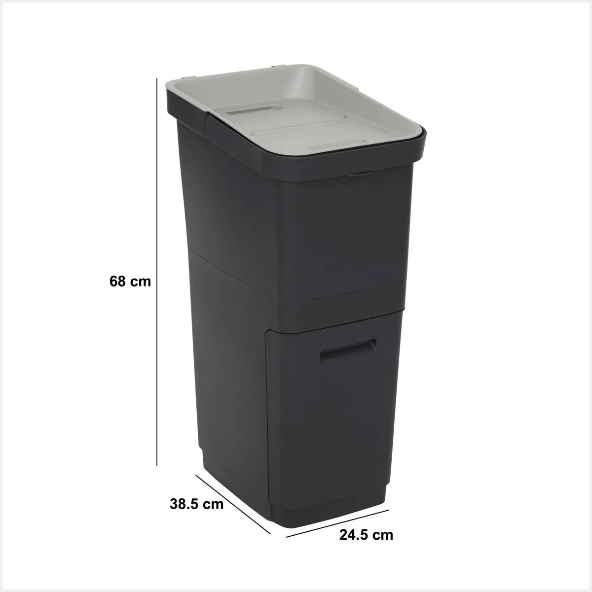 Coș de gunoi turn 5five, plastic, 36 l