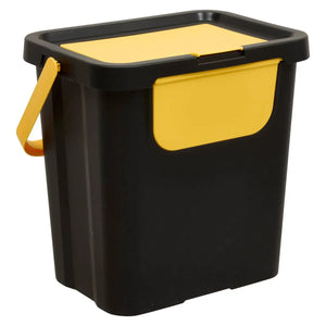 Set de 3 coșuri de gunoi 5five, Plastic, 24 l