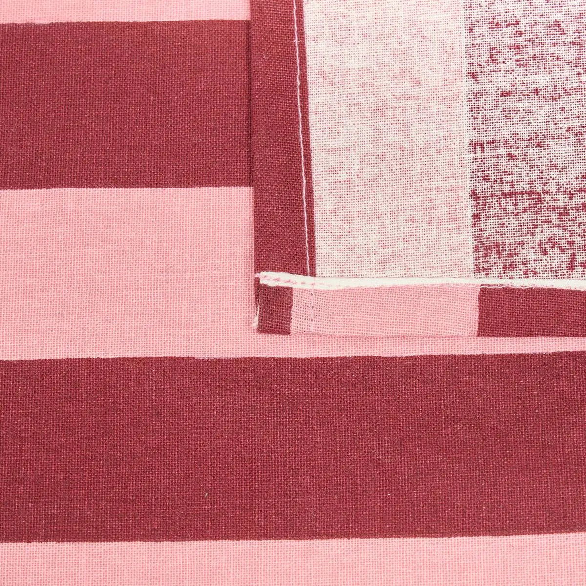 Față de masă Atmosphera Cheri, Bumbac, Imprimat, Roșu, 150x250 cm