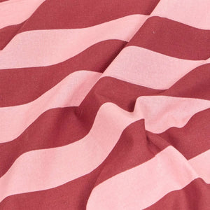 Față de masă Atmosphera Cheri, Bumbac, Imprimat, Roșu, 150x250 cm