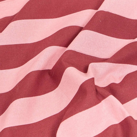 Față de masă Atmosphera Cheri, Bumbac, Imprimat, Roșu, 150x250 cm