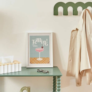 Poster inramat Atmosphera Tchin Tchin Chéri, 30x40 cm