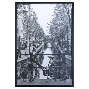 Poster înrămat atmosferă Ayu, Bicicletă 70x100 cm