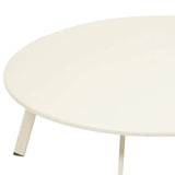 Măsuță de grădină rotundă Hesperide Saona, 90x35 cm, lut
