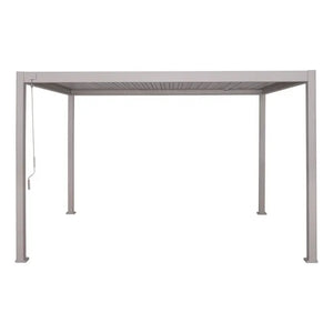 Пергола Hesperide Evora, Алуминий, Цвят Глина, 4x3 m