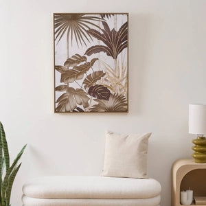 Pictură 3D atmosferă Shirley, Pânză 60x80 cm, Efect aluminiu