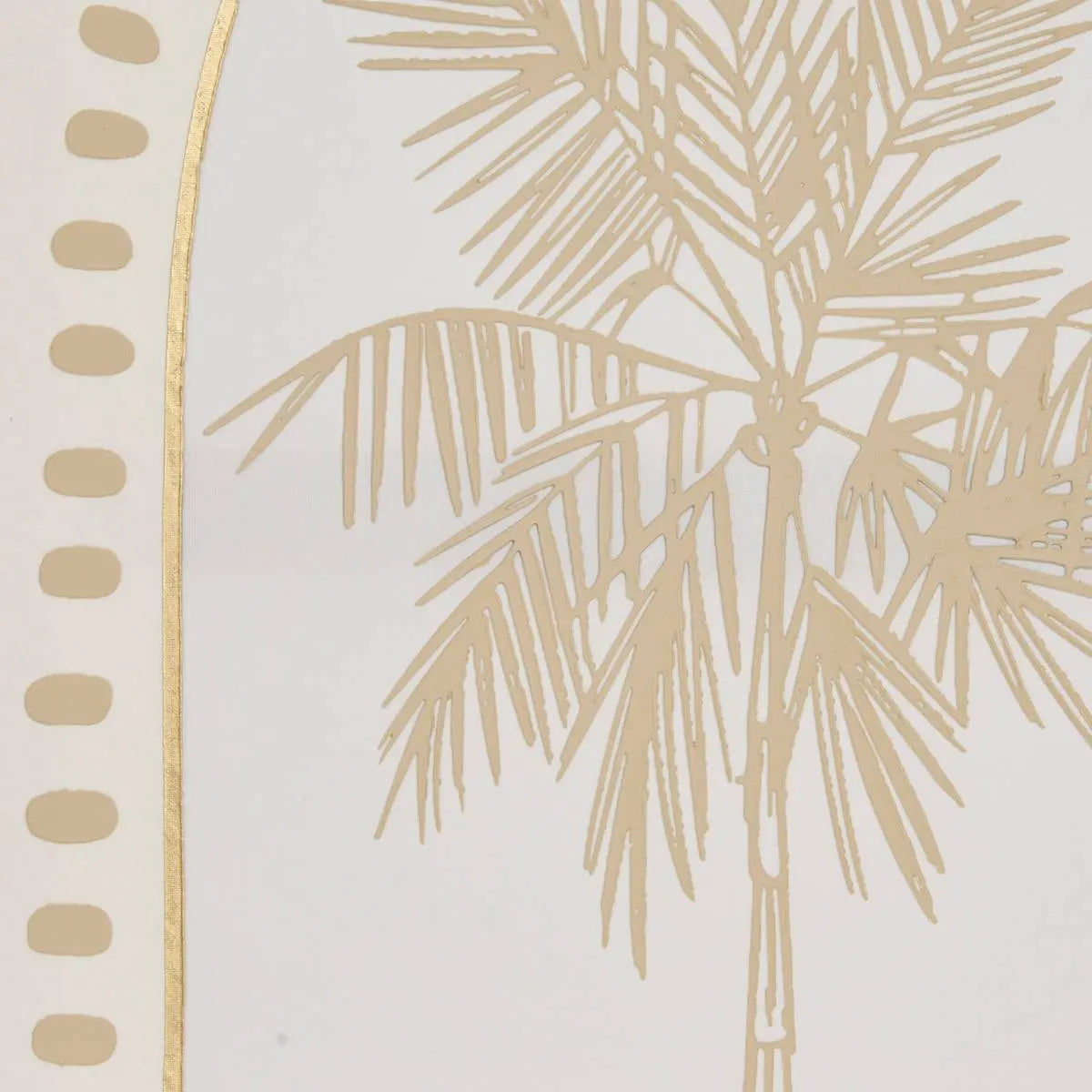 Pictură 3D atmosferă Meryl, Palmier 45x60 cm, Efect aluminiu