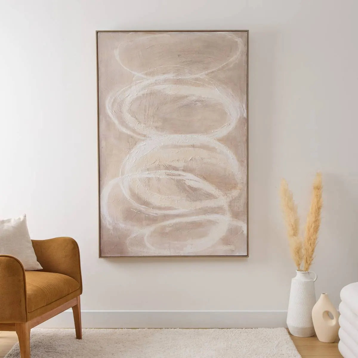 Pictură înrămată Atmosphera Krisna, Pânză pictată 150x100 cm