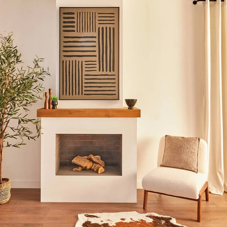 Pictură înrămată Atmosphera Roshan, Pânză pictată 116x75 cm, Verde