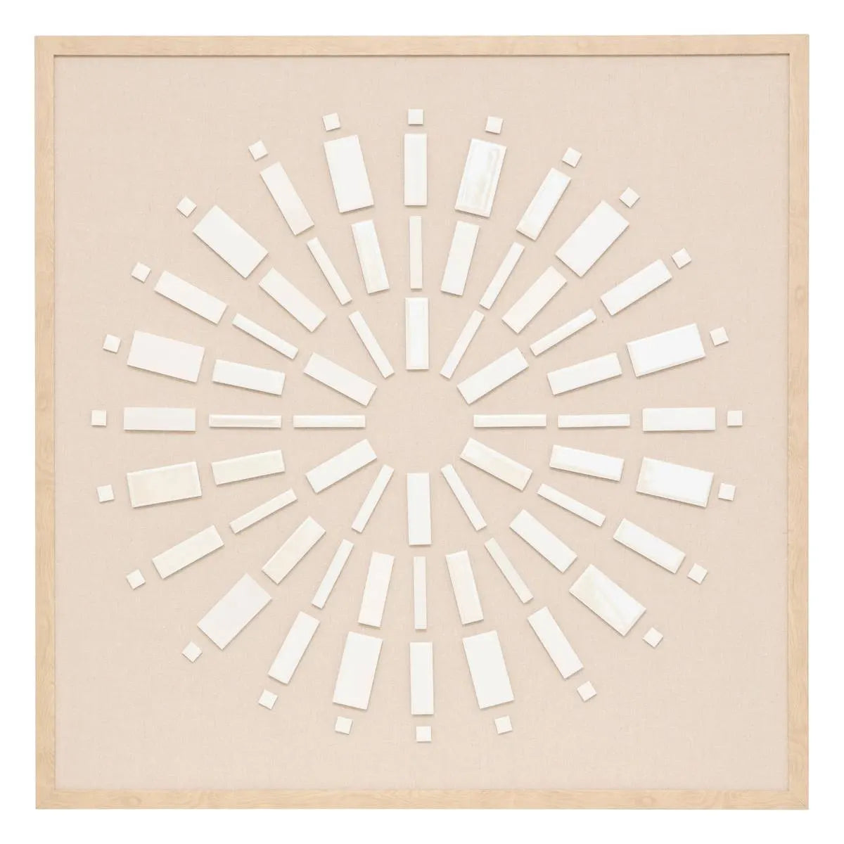 Pictură 3D atmosferă Houria, Soare 78x78 cm